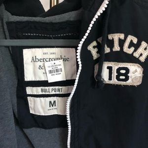 Abercrombie & Fitch Men’s M Jacket Navy
